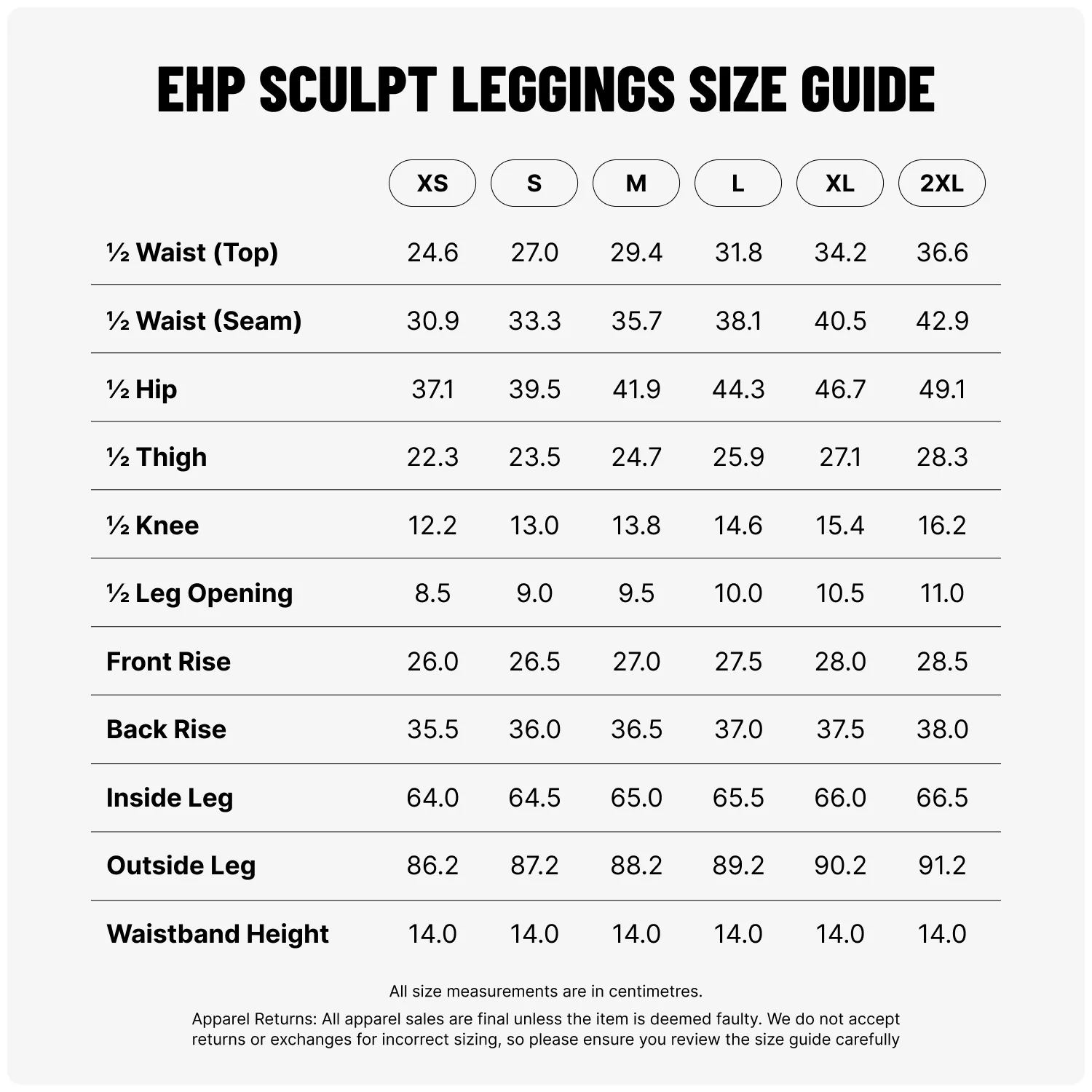 Black EHP Sculpt Leggings - Image 5