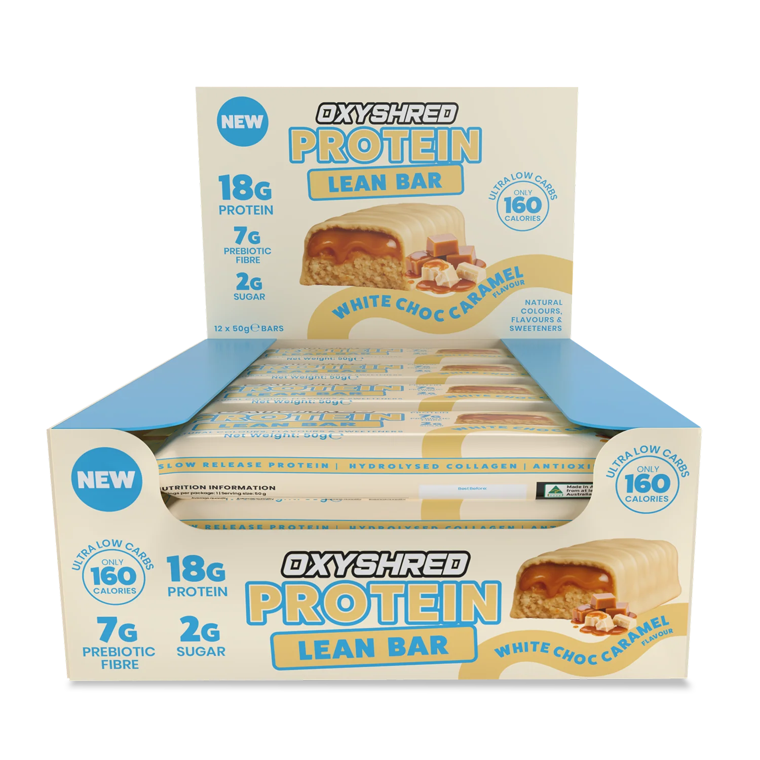 OxyShred Lean Protein Bars (12-Pack) - Image 11