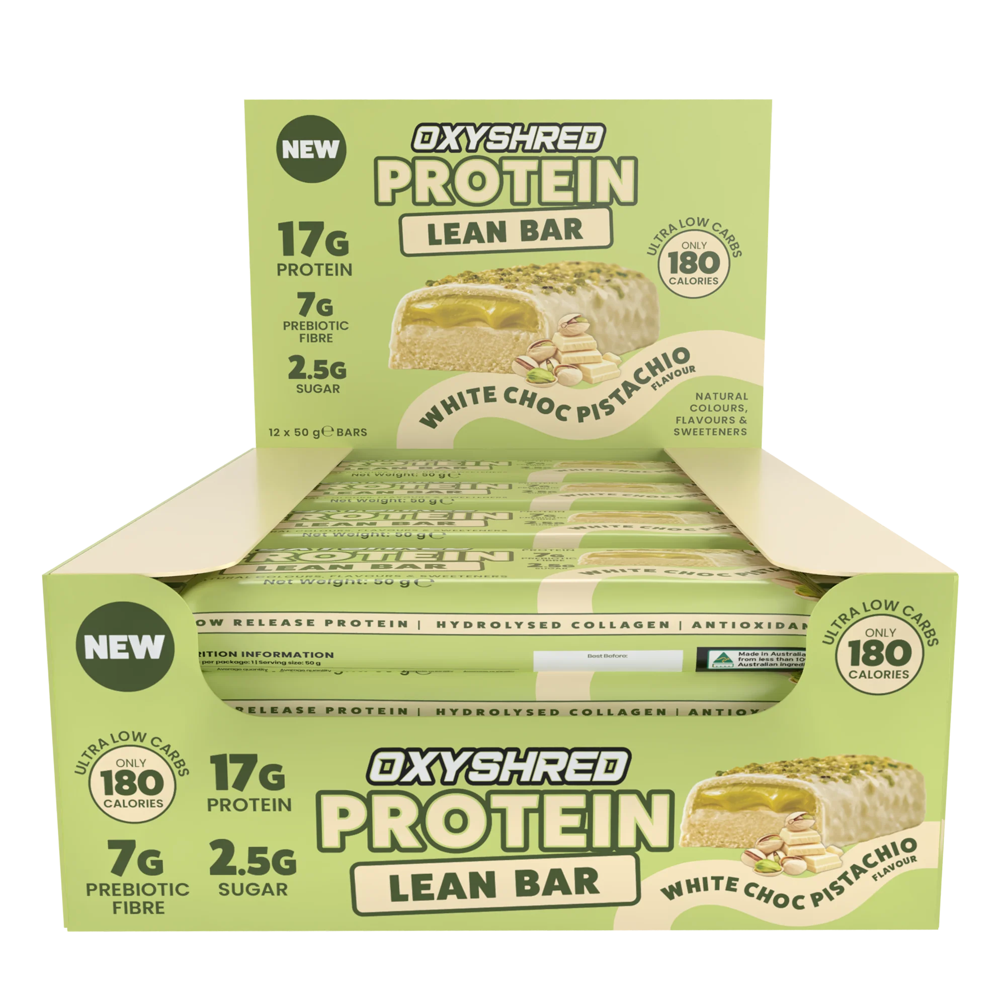 OxyShred Lean Protein Bars (12-Pack) - Image 13